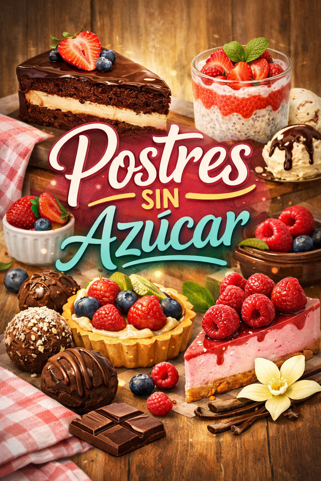 Postres sin azúcar para venta